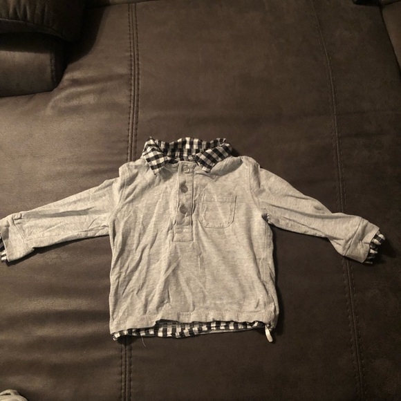 JOE Fresh Long Sleeve Shirt with Collar - Picture 1 of 6